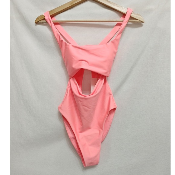 Carve Designs‎ Sonny Compression One Piece Swimsuit Electric Coral XXS New